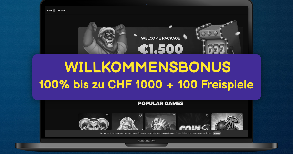 Nine Casino banner